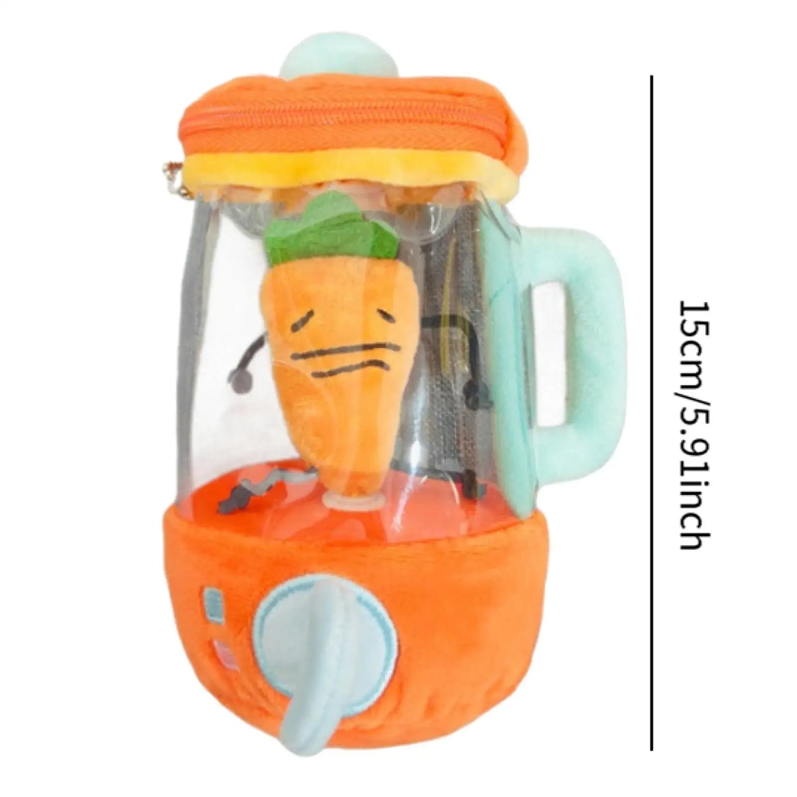 Rotating Carrot Blender Plush Toy ™